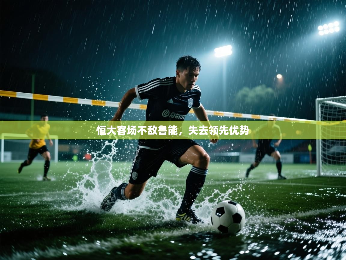 恒大客场不敌鲁能,失去领先优势