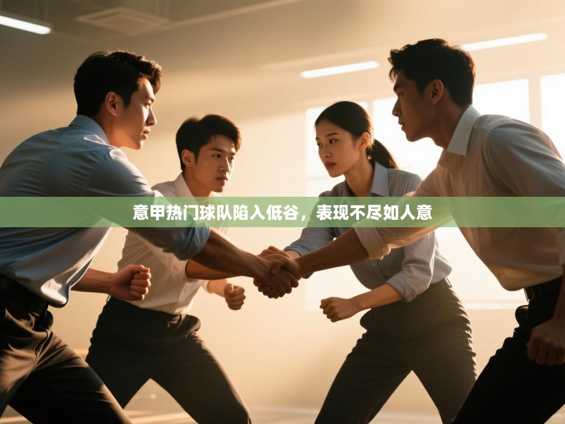 意甲热门球队陷入低谷，表现不尽如人意