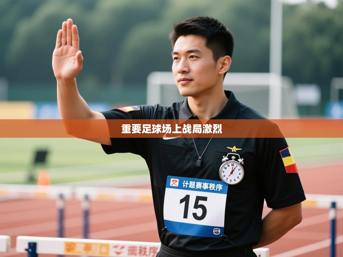 重要足球场上战局激烈