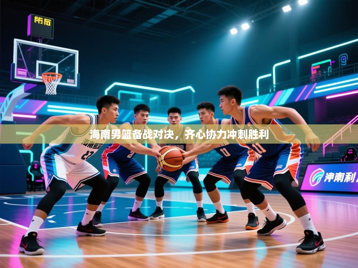 海南男篮备战对决,齐心协力冲刺胜利
